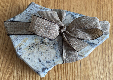 Brown and Cream Cutting Board/Chiller